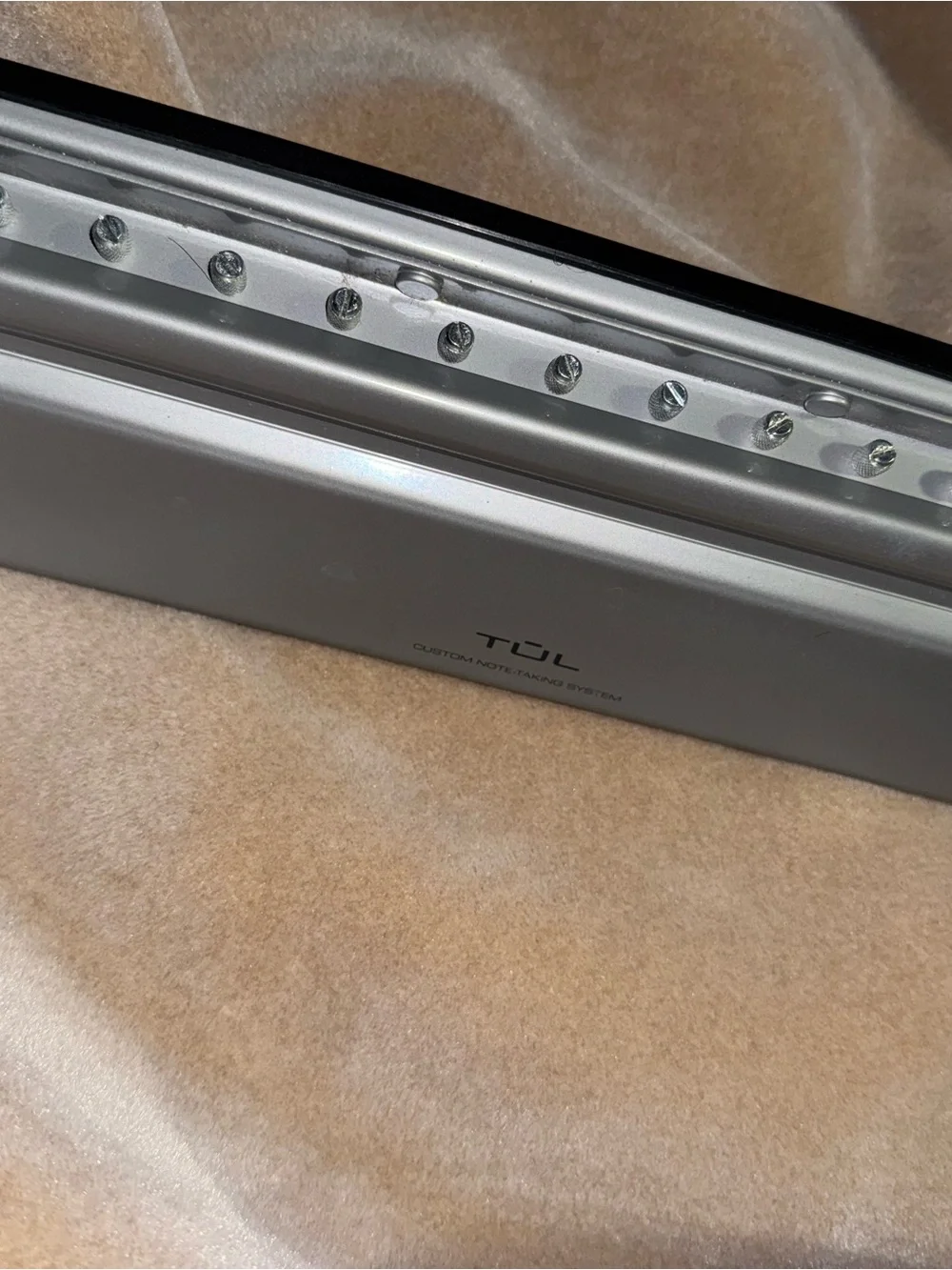 TUL Discbound Notebook System Hole Punch, Silver